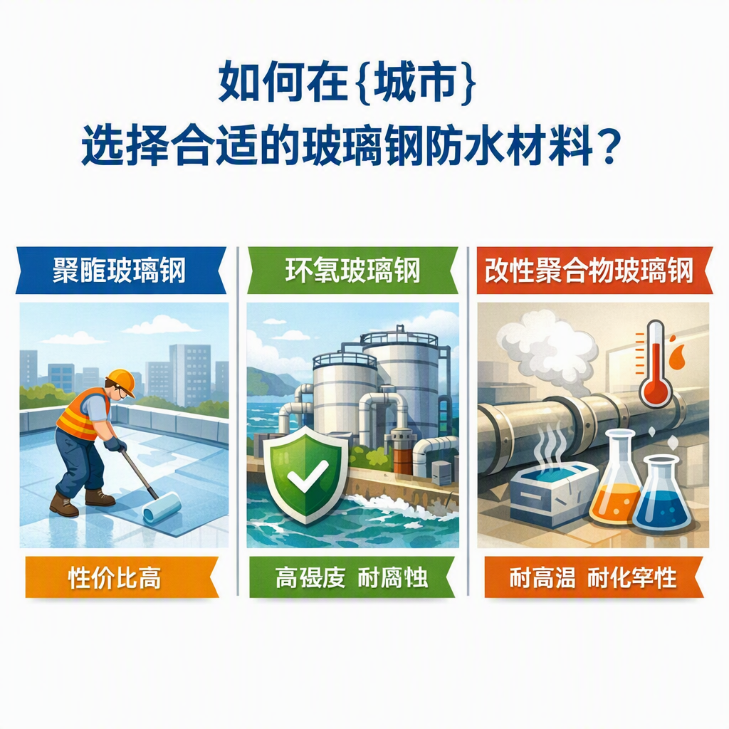如何在南平选择合适的玻璃钢防水材料?