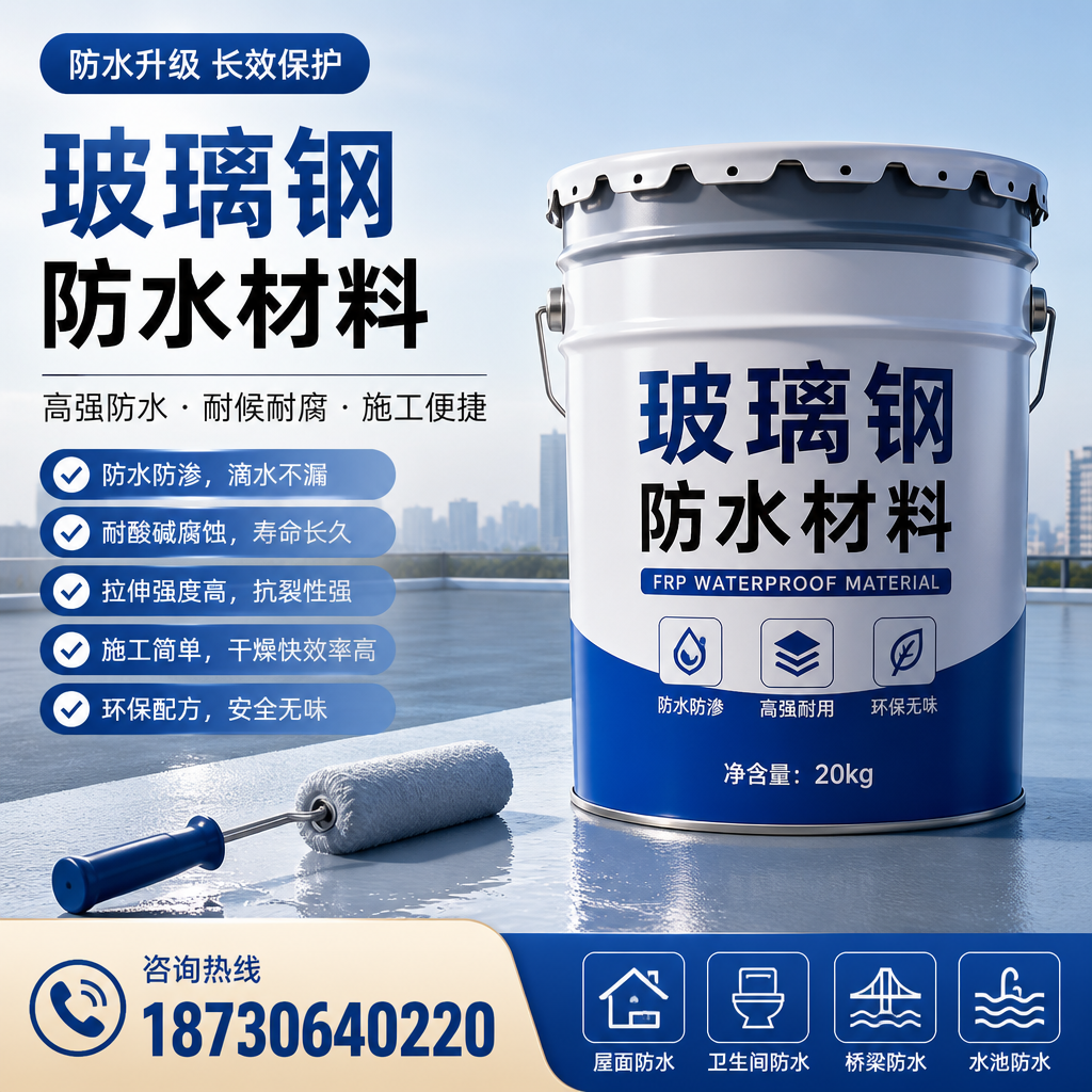 专家解析：玻璃钢防水材料的市场前景分析在 南平